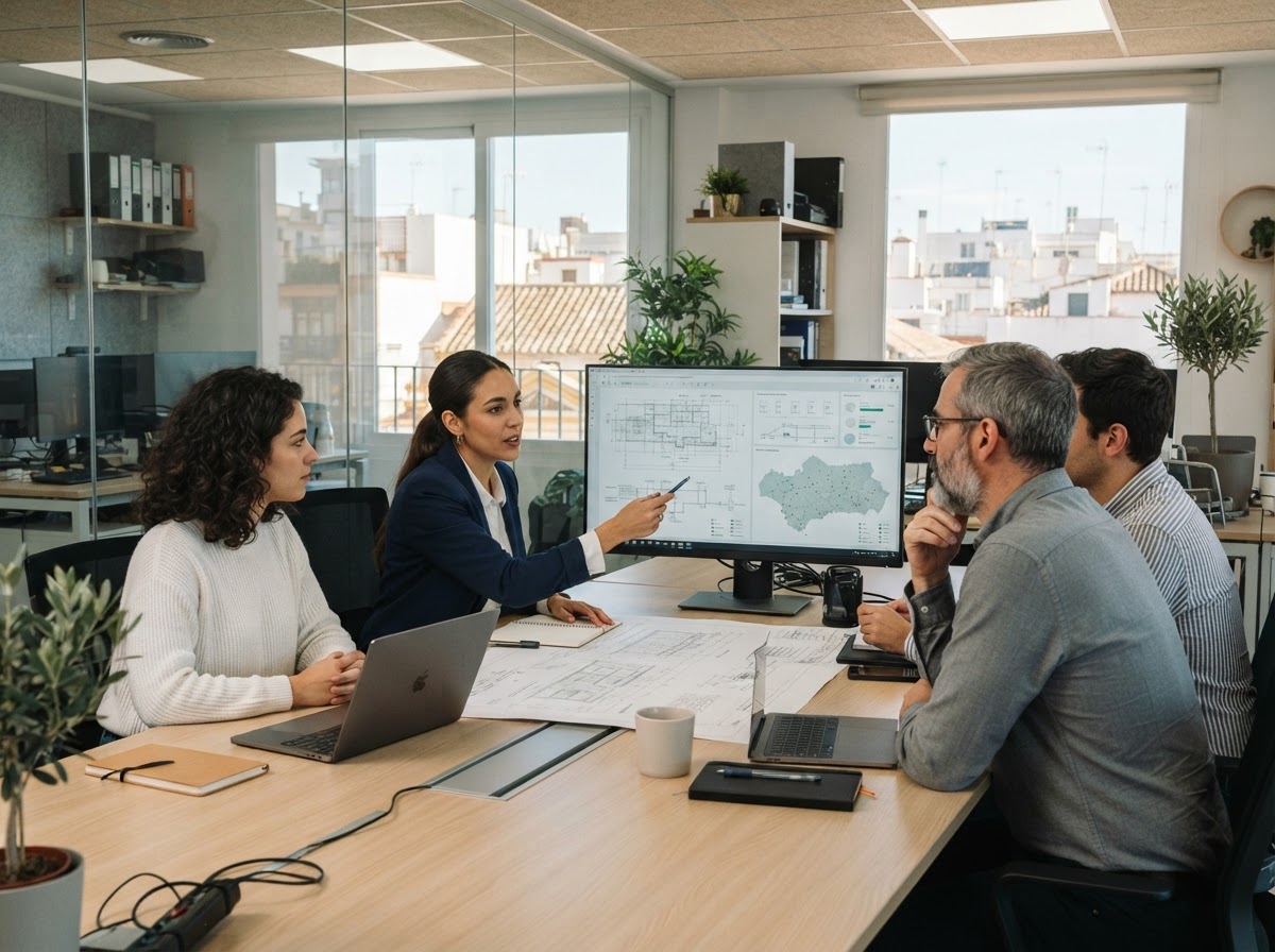 Zafiro Caudalivo, equipo analizando flujos de datos de inversión
